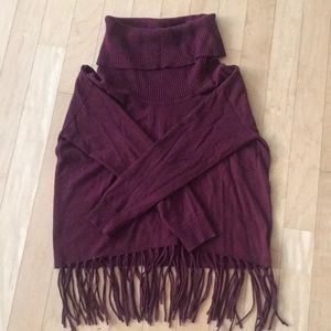 Michael Kors Fringe Turtleneck
